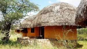 Cottage accommodation at Samburu Sopa Lodge in the Samburu National Reserve, Kenya